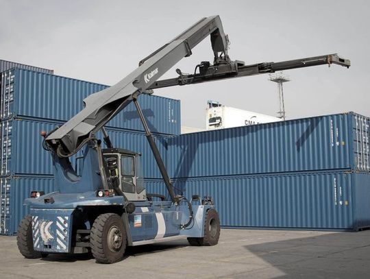 Balticon S.A. buduje serwis kontenerów w Pomorskim Centrum Logistycznym  w Gdańsku.