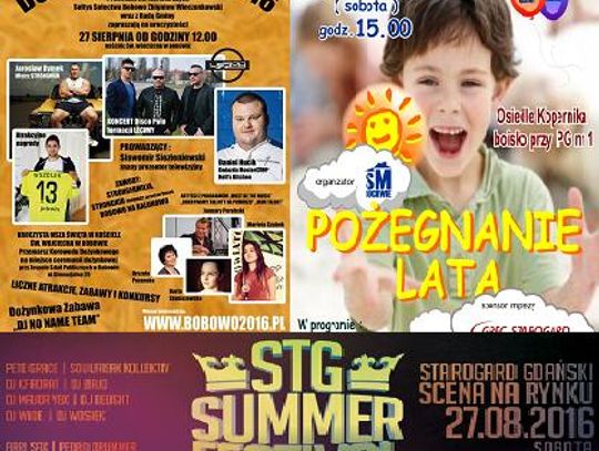 Będzie się działo! Sprawdź, co gdzie i kiedy! 