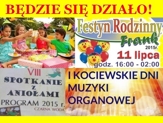Będzie się działo! Sprawdź program wydarzeń na najbliższy tydzień