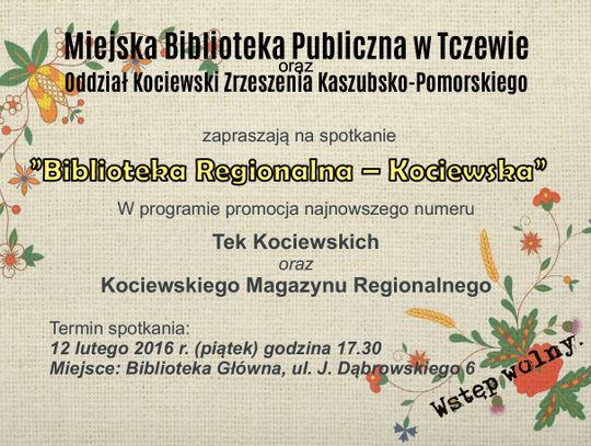 „Biblioteka Regionalna – Kociewska”