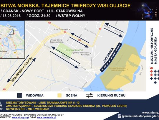 Bitwa Morska - widowisko pod Twierdzą Wisłoujście