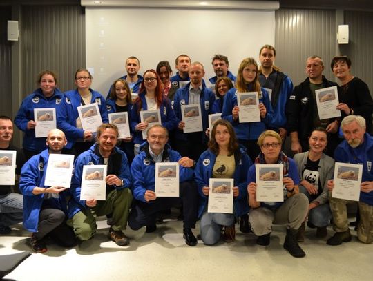 Błękitny Patrol WWF razem z prezydentem Gdyni świętował Dzień Wolontariusza