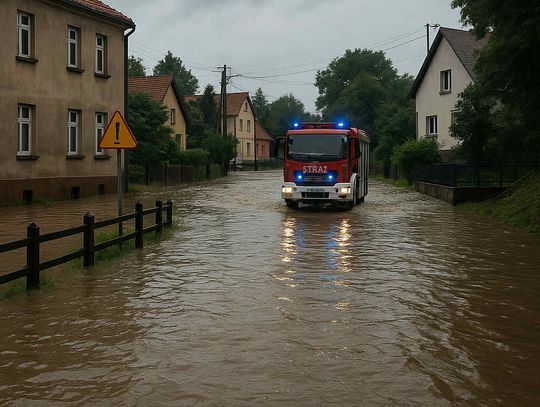 Blisko 900 interwencji strażaków po ulewach. Pomorze walczy ze skutkami żywiołu