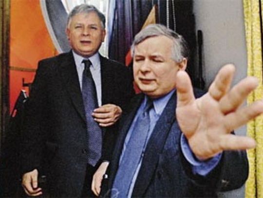 Bliźniacy na Placu Solidarności