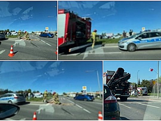 BMW uderzyło w dacię! Kierowca BMW z obrażeniami w szpitalu