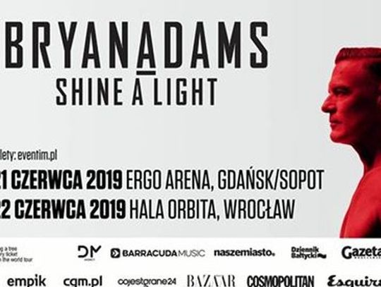 Bryan Adams rozpieszcza polskich fanów!