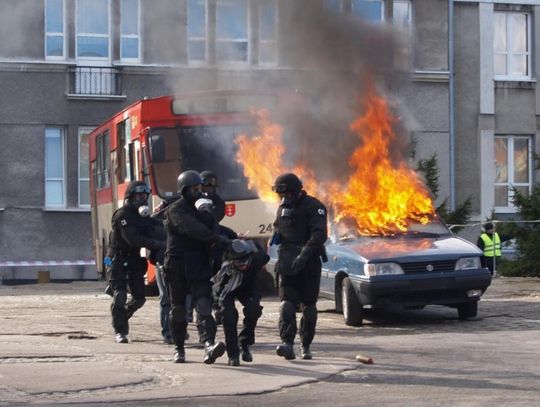 Brygada antyterrorystyczna w akcji na Politechnice Gdańskiej