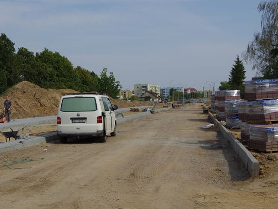 Budowa nowego skrzyżowania bez większych utrudnień