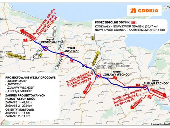 Budowa pomorskiego odcinka S7 wchodzi w kolejny etap
