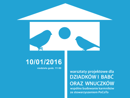 Budowanie karmników dla ptaków – rodzinne warsztaty w IKM