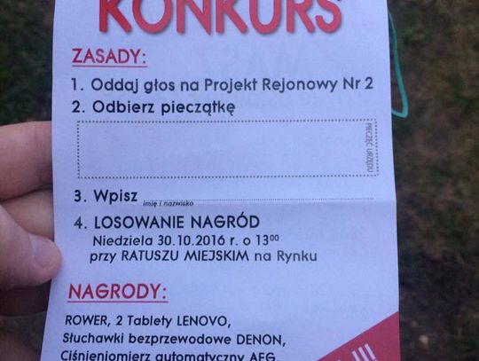 Budżet Obywatelski - rower, tablet, słuchawki za głosowanie?! 