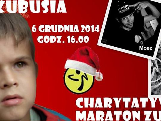 Charytatywny mikołajkowy Maraton Zumby dla Kubusia