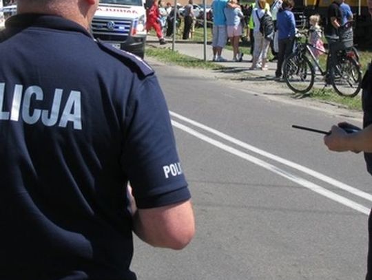 Chciał przejechać policjantkę