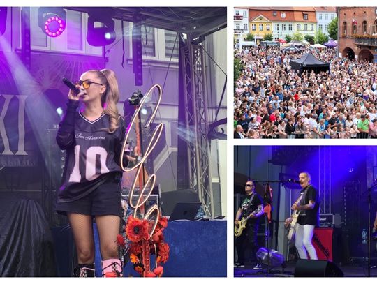 CLEO i zespół Kobranocka rozruszali Gniew. Cały weekend animacji, konkursów i licznych pokazów