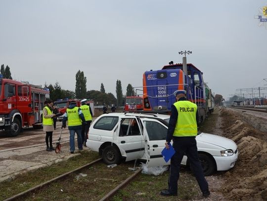 Ćwiczenia związane z wypadkiem kolejowym