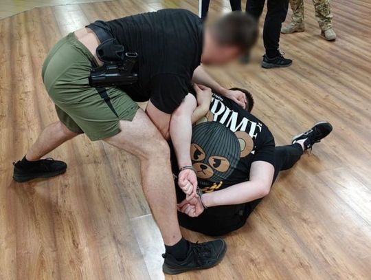 Ćwiczyli metody walki i obezwładniania