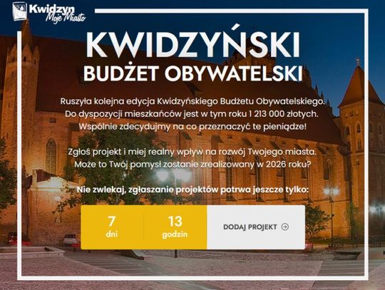 Czekamy na Twój projekt! Trwa nabór wniosków do KBO