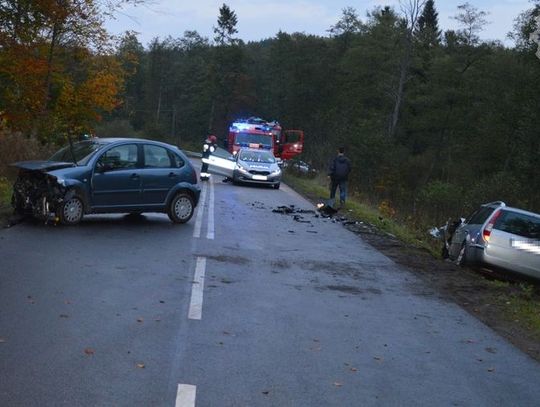 Czołowe zderzenie na Marynarki Polskiej