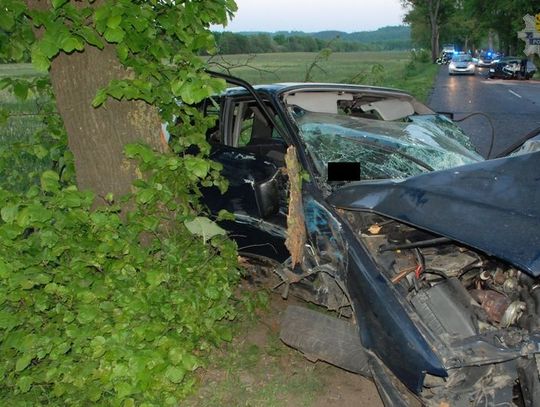 Czołowe zderzenie na trasie Kniewo - Rybno