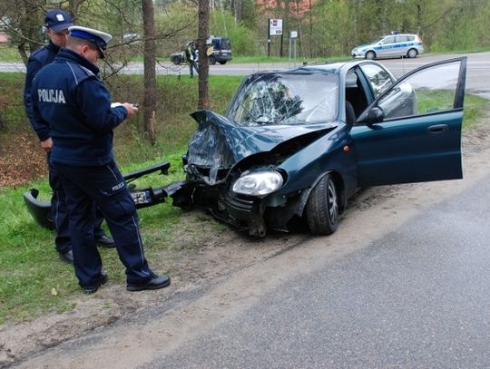 Cztery osoby ranne w wypadku w Piaśnicy