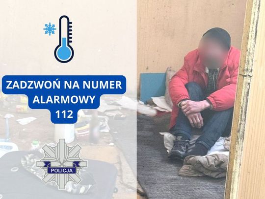 Czujność dzielnicowych ze Zblewa uratowała życie. 62-latek trafił pod opiekę specjalistów.