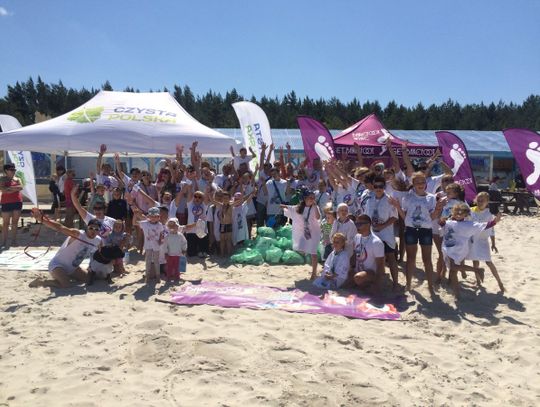 Czysta Plaża w sobotę  w Gdyni