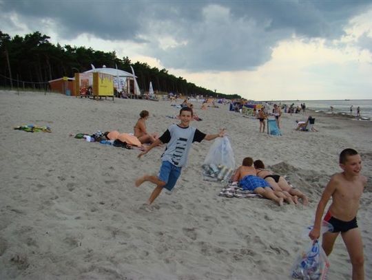 Czyste plaże - bez puszek