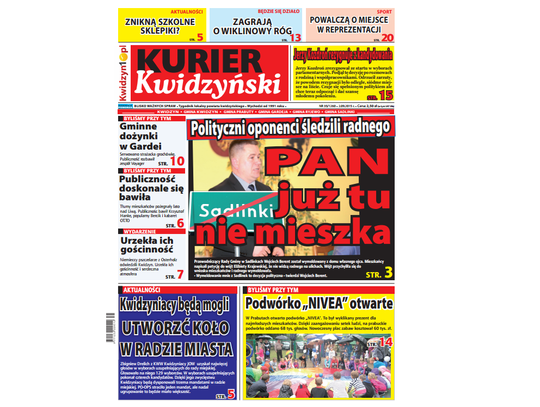 Czytaj najnowszy Kurier Kwidzyński