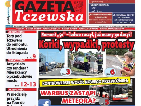 Czytaj w Gazecie Tczewskiej...