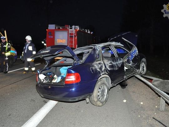 Dachowanie Audi na DK7