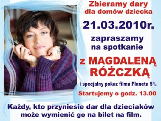 „Daj Pluszaka Dla Dzieciaka”. Magdalena Różczka w Gdańsku