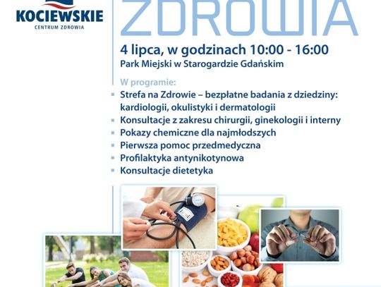 Darmowe porady specjalistów w ramach &quot;Parku Zdrowia&quot; w Starogardzie Gd.!