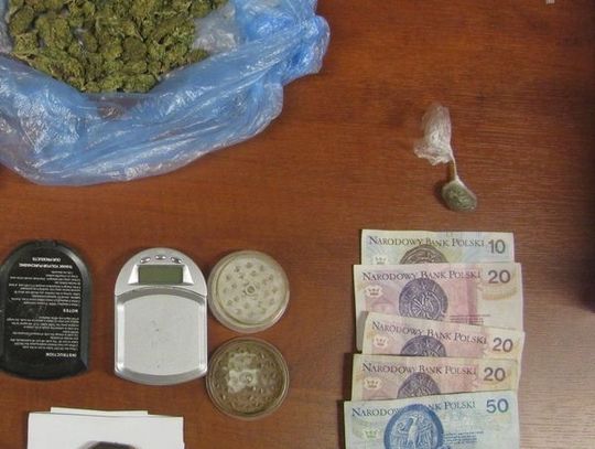 Diler na gorącym uczynku - wpadł na ulicy