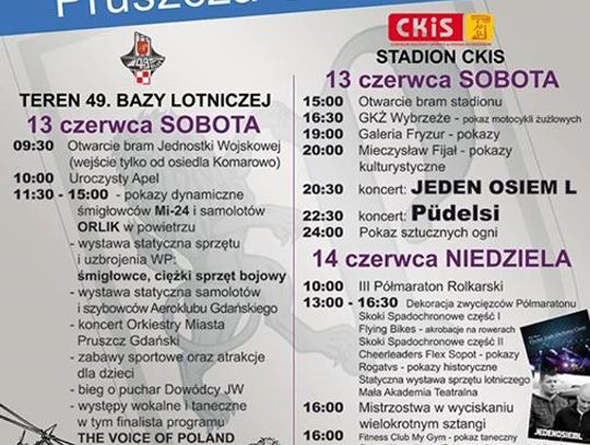 Dni Pruszcza Gdańskiego 2015