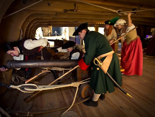 "Do Abordażu!" - Cenne eksponaty, walki kaperskich