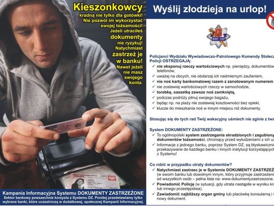 "Dokumenty zastrzeżone" - chroń swoją tożsamość, nie daj się złodziejom