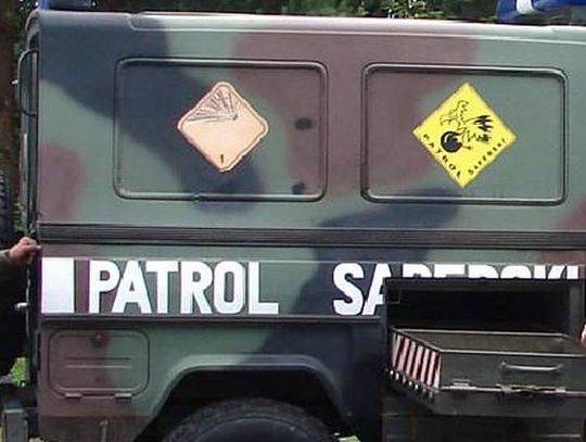 Domowy arsenał w Gdyni, saperzy w akcji