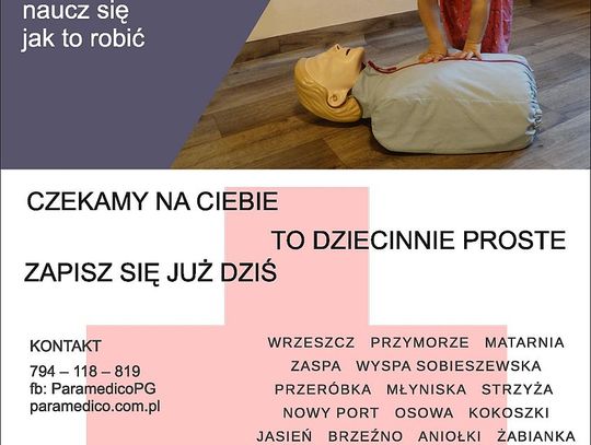 Dowiedz się, jak uratować komuś życie