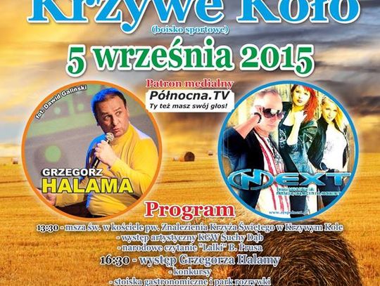 Dożynki Gminne 2015 w Krzywym Kole