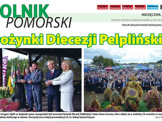 Dożynki i wystawy w PODR. Nowy numer Rolnika Pomorskiego