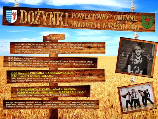 Dożynki powiatowo - gminne Swarożyn 2013