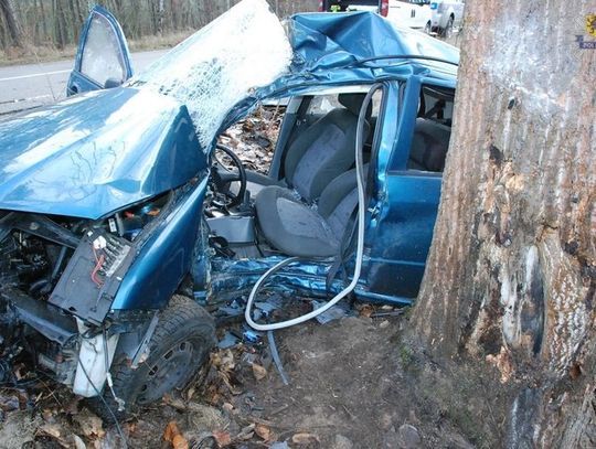 Dramat na drodze - ciężko ranny 27-latek