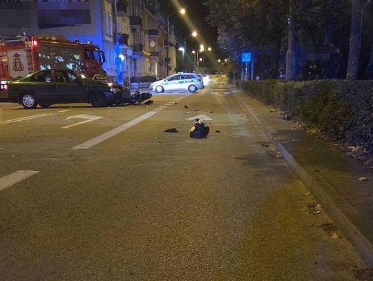 Dramat na skrzyżowaniu w Kwidzynie! 16-latkę zabrał śmigłowiec LPR