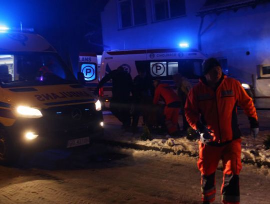 Dramat w Chojnicach. Cztery osoby zginęłu w pożarze hospicjum 