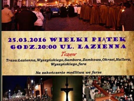 Droga Krzyżowa ulicami Starego Miasta - 25 marca