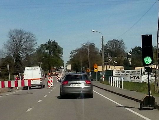 Droga na Starogard zakorkowana. Trwa remont skrzyżowań