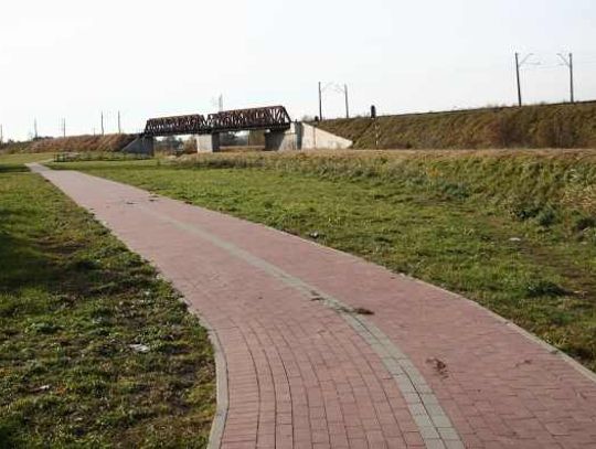 Droga rowerowa wzdłuż Kanału Młyńskiego w Tczewie jest rozjeżdżona przez samochody