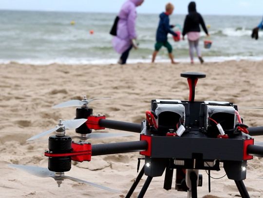 Dron z Gdyni na ratunek tonącym i zaginionym