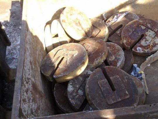 "Dropsy" z trakcji na złomowcu