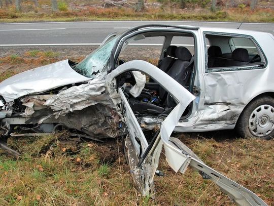 Dwa wypadki, cztery osoby ranne na DK20